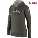 Women's Los Angeles Chargers Printed Hoodie 1703