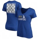 Women's Los Angeles Dodgers 2020 World Series Champions T Shirt 1017