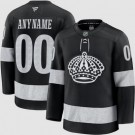 Women's Los Angeles Kings Custom Black Alternate Authentic Jersey