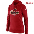 Women's Los Angeles Rams Printed Hoodie 1816