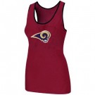 Women's Los Angeles Rams Printed Tank Top 17951