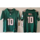 Women's Miami Dolphins #10 Tyreek Hill Limited Aqua FUSE Vapor Jersey