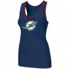 Women's Miami Dolphins Printed Tank Top 17756