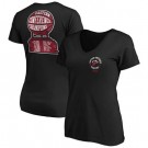 Women's Miami Heat Black Printed T Shirt 201012