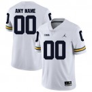 Women's Michigan Wolverines Customized White Rush 2017 College Football Jersey