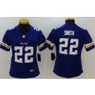 Women's Minnesota Vikings #22 Harrison Smith Limited Purple Vapor Untouchable Jersey