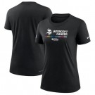 Women's Minnesota Vikings Black 2022 Crucial Catch Performance T Shirt