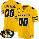 Women's Missouri Tigers Custom Limited Yellow FUSE College Football Jersey