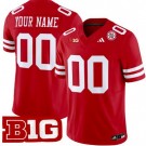 Women's Nebraska Huskers Custom Limited Red FUSE College Football Jersey