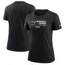 Women's New England Patriots Black 2022 Crucial Catch Performance T Shirt