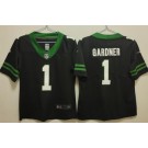 Women's New York Jets #1 Sauce Gardner Limited Black 2024 Vapor Jersey