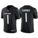 Women's New York Jets #1 Sauce Gardner Limited Black Vapor Jersey