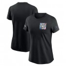 Women's New York Jets Black 2023 Crucial Catch Sideline TriBlend T Shirt