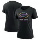 Women's New York Jets Black 2024 Crucial Catch T Shirt