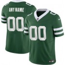 Women's New York Jets Customized Limited Green 2024 FUSE Vapor Jersey