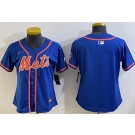 Women's New York Mets Blank Blue Limited Jersey