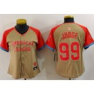 Women's New York Yankees #99 Aaron Judge Gray 2024 All Star Limited Jersey