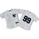 Women's New York Yankees #99 Aaron Judge White Cool Base Jersey