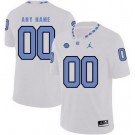 Women's North Carolina Tar Heels Custom Limited White College Football Jersey