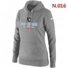 Women's Oakland Raiders Printed Hoodie 2511