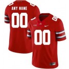 Women's Ohio State Buckeyes Custom Limited Red FUSE College Football Jersey