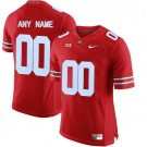 Women's Ohio State Buckeyes Customized Red College Football Jersey