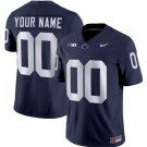 Women's Penn State Nittany Lions Custom Limited Navy FUSE College Football Jersey