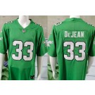 Women's Philadelphia Eagles #33 Cooper DeJean Limited Kelly Green Vapor Jersey