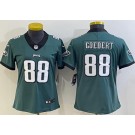 Women's Philadelphia Eagles #88 Dallas Goedert Limited Green Vapor Jersey