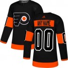 Women's Philadelphia Flyers Customized Black Alternate Authentic Jersey