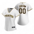 Women's Pittsburgh Pirates Customized White 2020 Cool Base Jersey