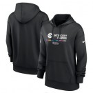 Women's Pittsburgh Steelers Black 2022 Crucial Catch Therma Performance Pullover Hoodie