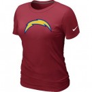 Women's San Diego Chargers Printed T Shirt 12082