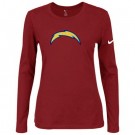 Women's San Diego Chargers Printed T Shirt 15079
