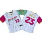 Women's San Diego Padres #23 Fernando Tatis Jr White City Limited Jersey