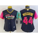 Women's San Diego Padres #44 Joe Musgrove Black 2022 City Cool Base Jersey