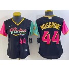 Women's San Diego Padres #44 Joe Musgrove Black Player Number 2022 City Cool Base Jersey