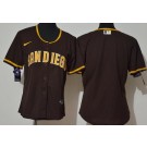 Women's San Diego Padres Blank Brown 2020 Cool Base Jersey