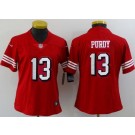Women's San Francisco 49ers #13 Brock Purdy Limited Red Alternate Vapor Jersey