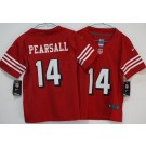 Women's San Francisco 49ers #14 Ricky Pearsall Limited Red Throwback Vapor Jersey