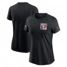 Women's San Francisco 49ers Black 2023 Crucial Catch Sideline TriBlend T Shirt