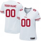 Women's San Francisco 49ers Customized Game White Jersey