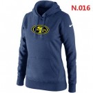 Women's San Francisco 49ers Printed Hoodie 2803