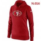 Women's San Francisco 49ers Printed Hoodie 2810
