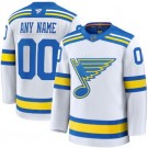 Women's St Louis Blues Custom White 2025 Authentic Jersey