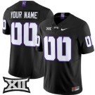 Women's TCU Horned Frogs Custom Limited Black FUSE College Football Jersey