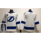 Women's Tampa Bay Lightning Blank White 2022 Stanley Cup Authentic Jersey
