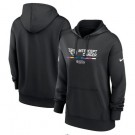 Women's Tennessee Titans Black 2022 Crucial Catch Therma Performance Pullover Hoodie