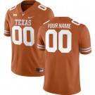 Women's Texas Longhorns Custom Limited Yellow Team Logo College Football Jersey
