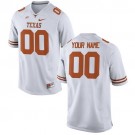 Women's Texas Longhorns Customized White College Football Jersey